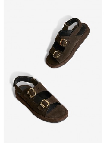 Босоніжки шкіряні жіночі Fidelitti