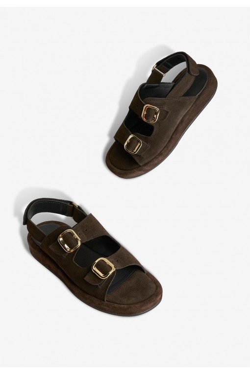 Босоніжки шкіряні жіночі Fidelitti