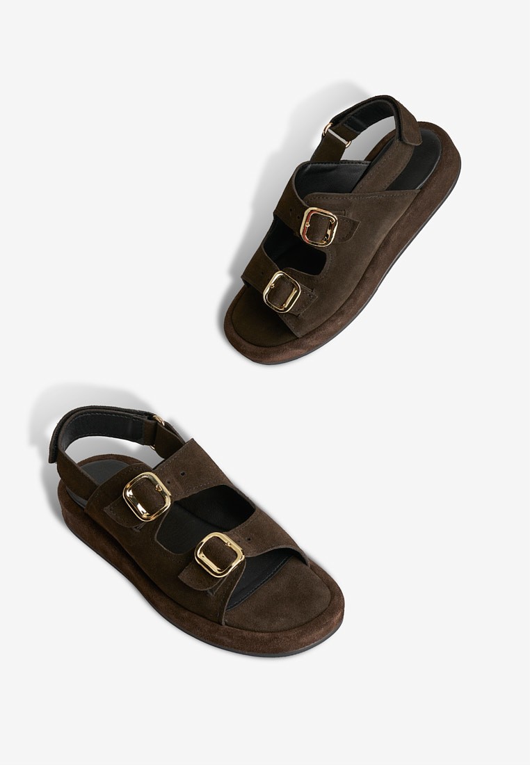 Босоніжки шкіряні жіночі