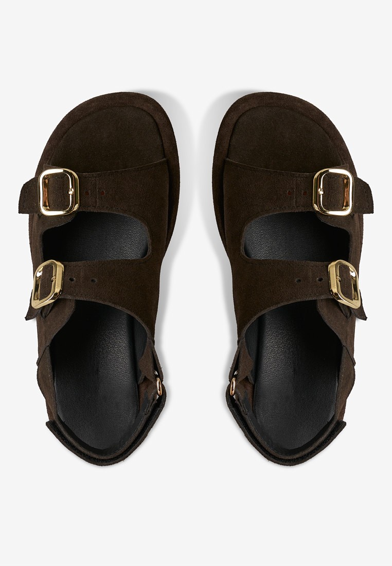 Босоніжки шкіряні жіночі