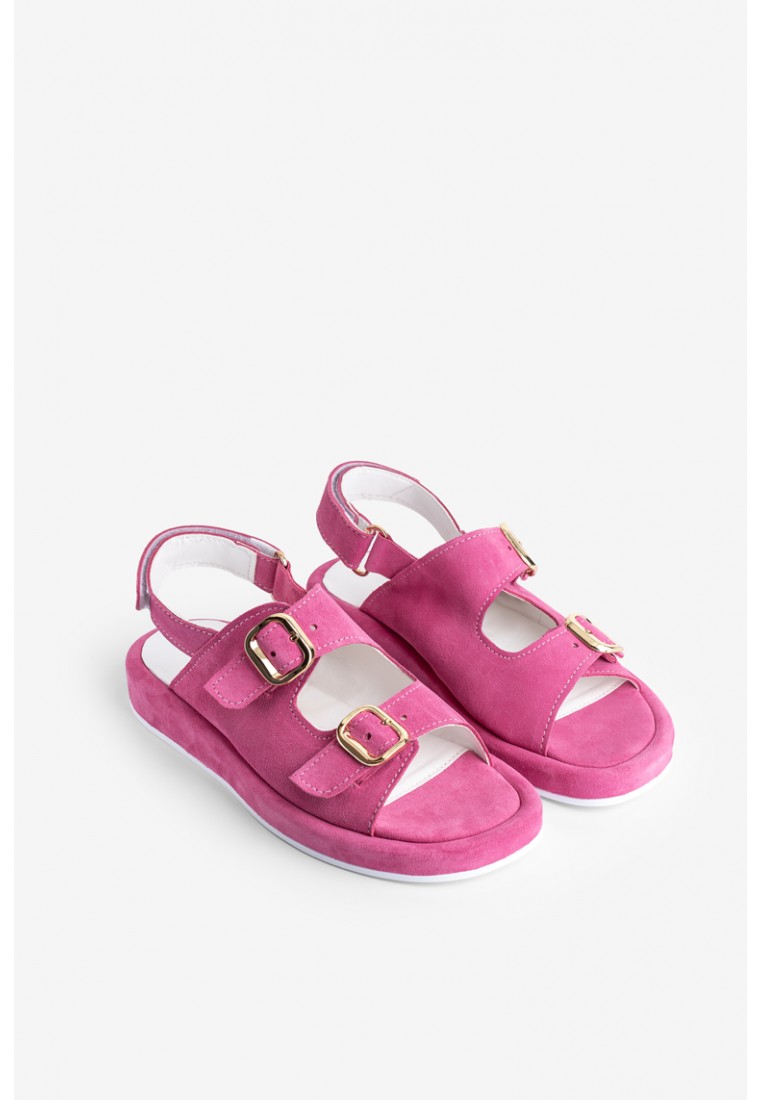 Босоніжки замшеві жіночі