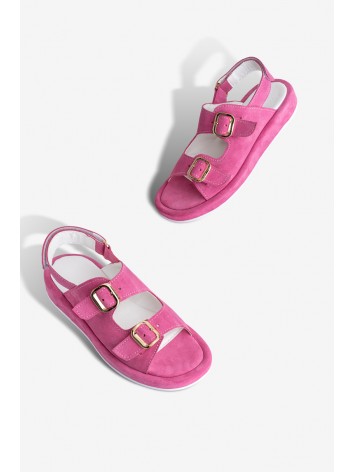 Босоніжки замшеві жіночі Fidelitti