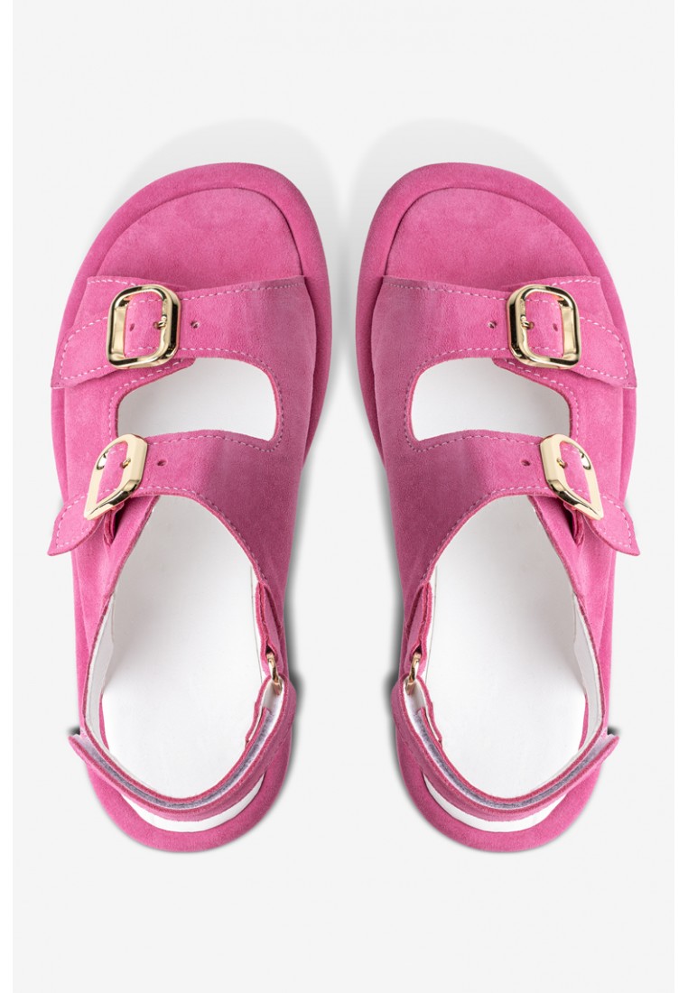 Босоніжки замшеві жіночі