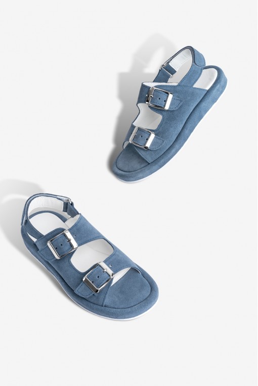 Босоніжки замшеві жіночі Fidelitti