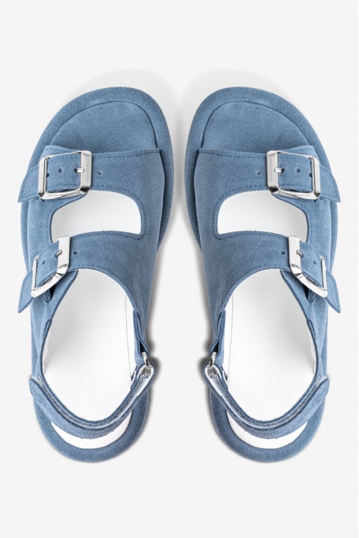 Босоніжки замшеві жіночі Fidelitti