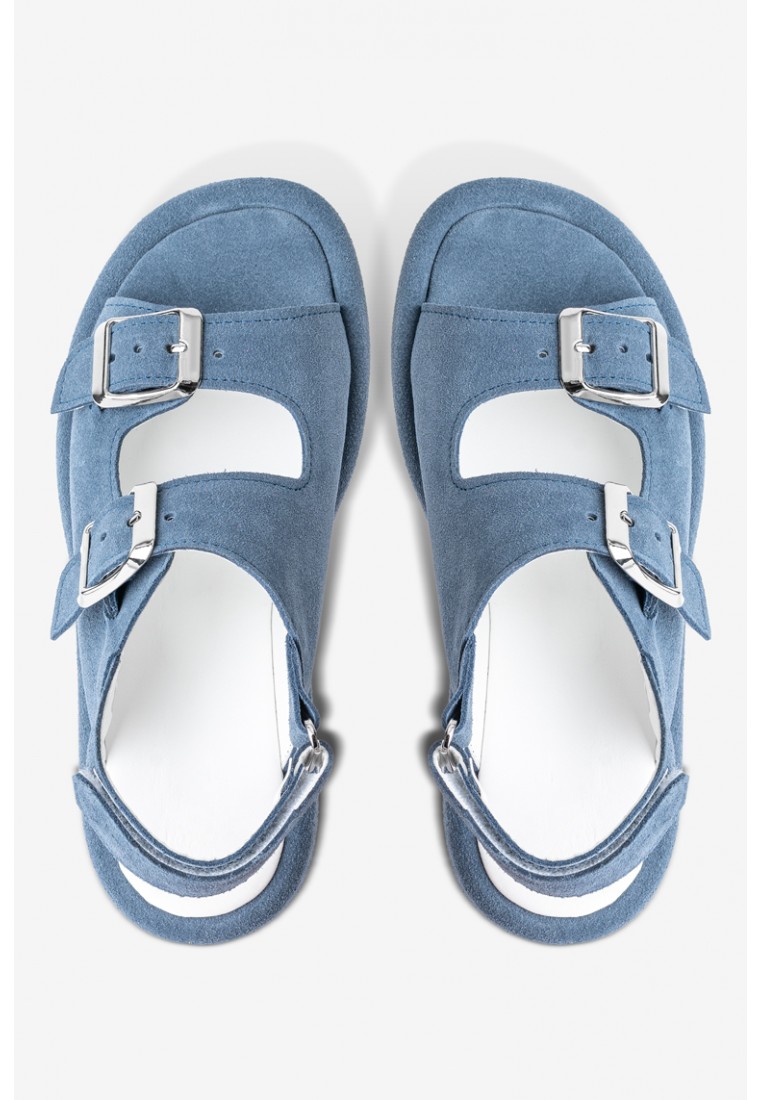 Босоніжки замшеві жіночі