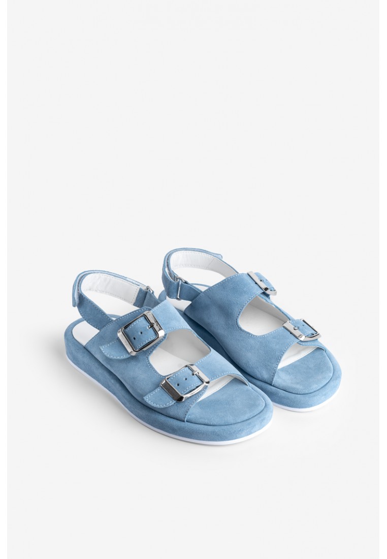 Босоніжки замшеві жіночі