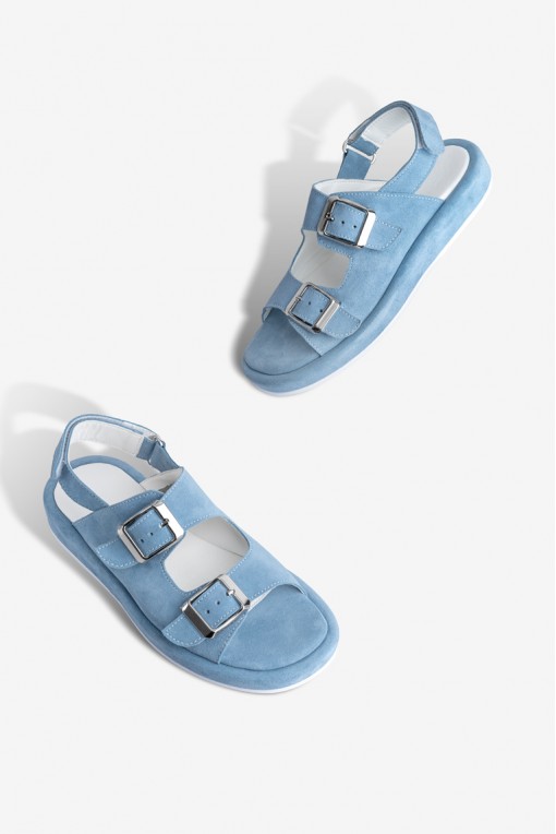 Босоніжки замшеві жіночі Fidelitti