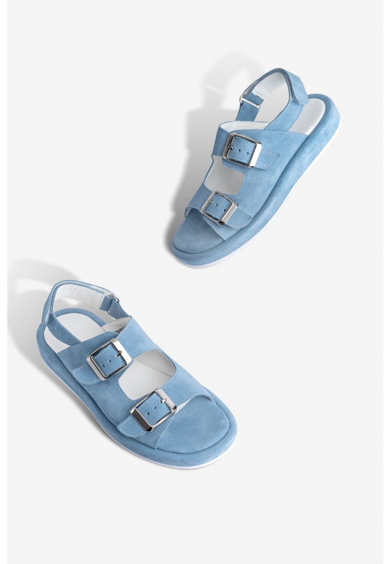 Босоніжки замшеві жіночі