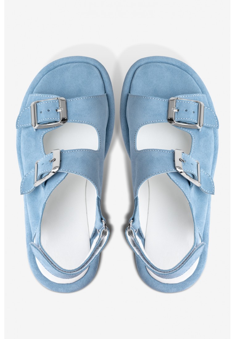 Босоніжки замшеві жіночі