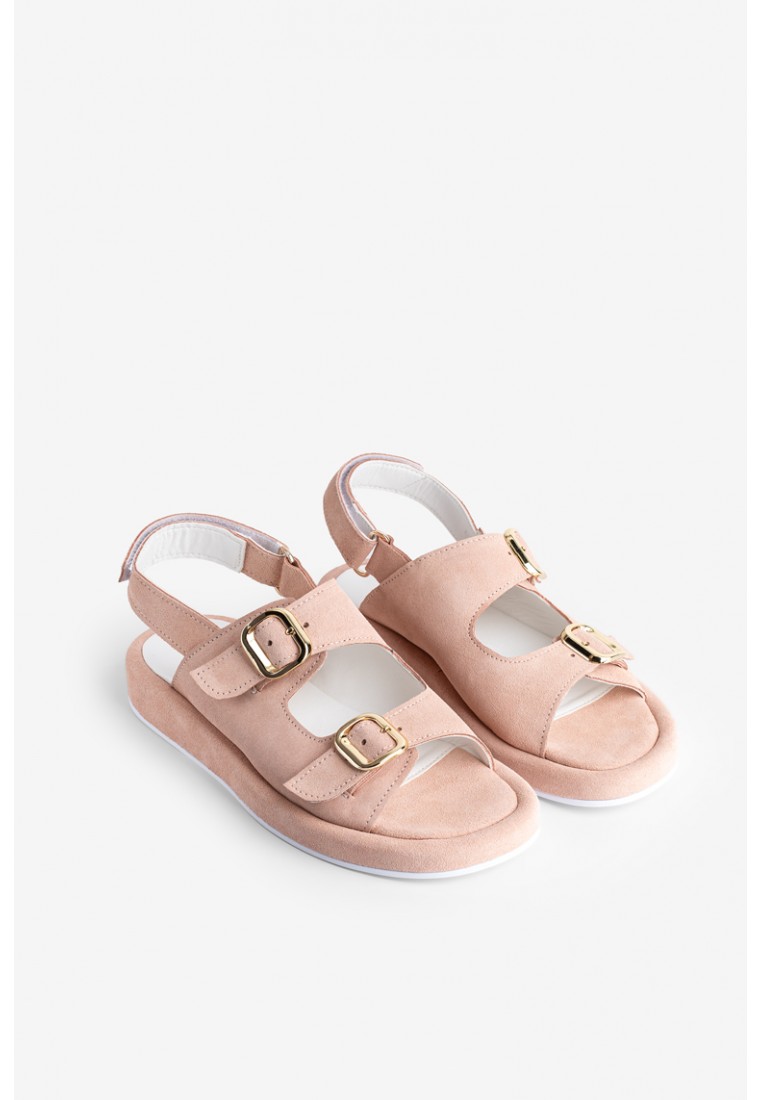 Босоніжки замшеві жіночі