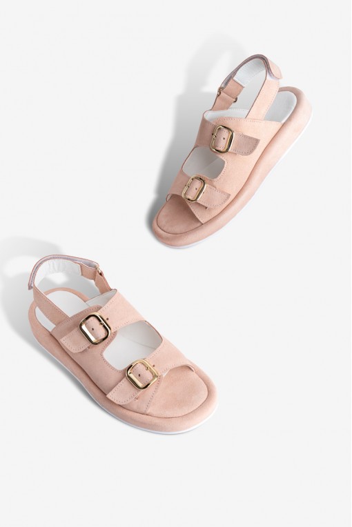 Босоніжки замшеві жіночі Fidelitti