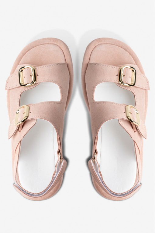 Босоніжки замшеві жіночі Fidelitti