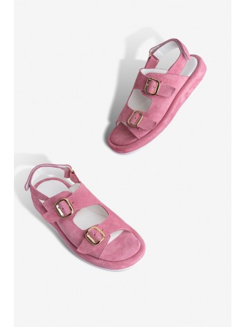 Босоніжки замшеві жіночі Fidelitti