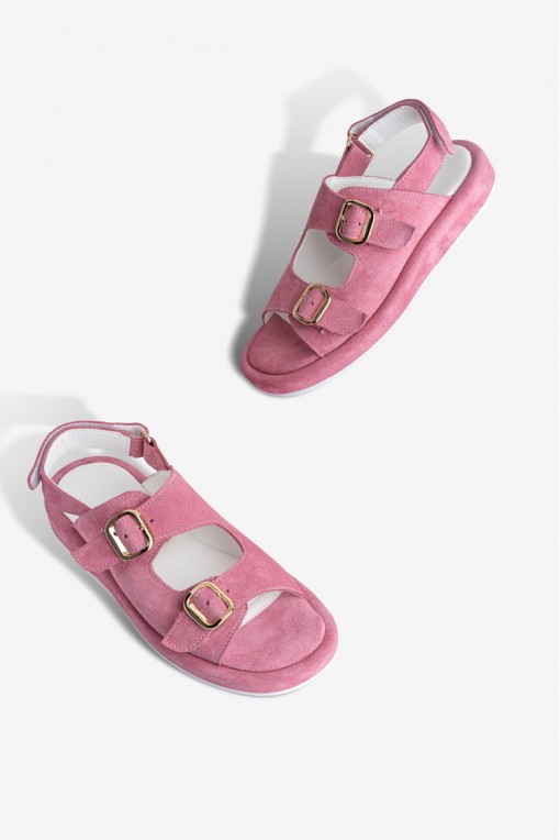 Босоніжки замшеві жіночі Fidelitti