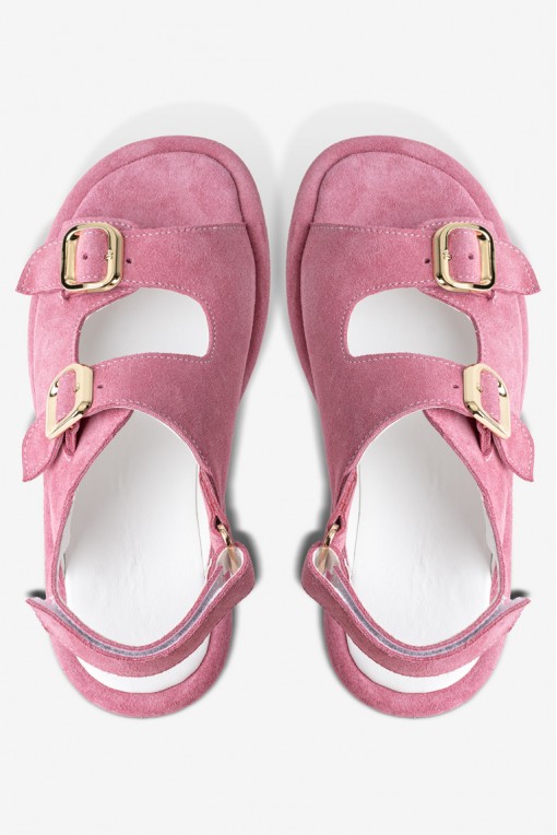 Босоніжки замшеві жіночі Fidelitti