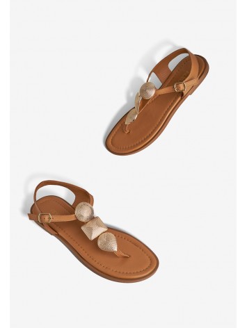 Босоніжки шкіряні жіночі Fidelitti