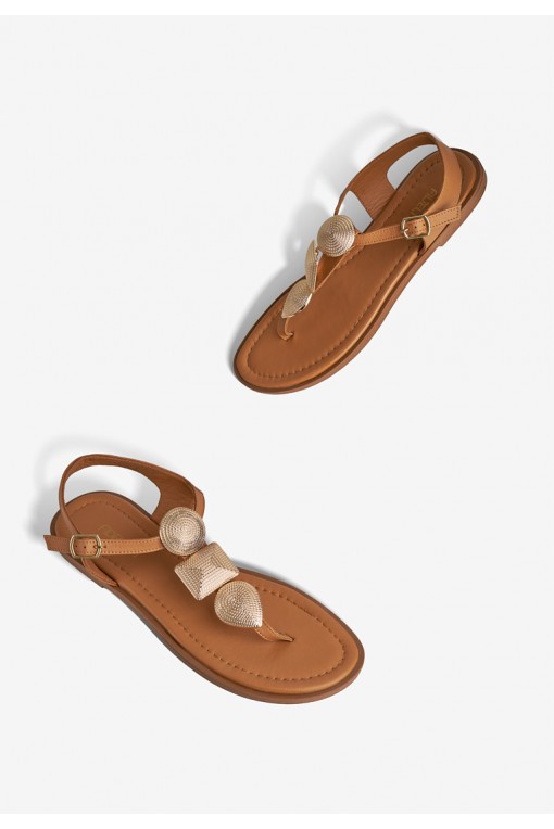 Босоніжки шкіряні жіночі Fidelitti