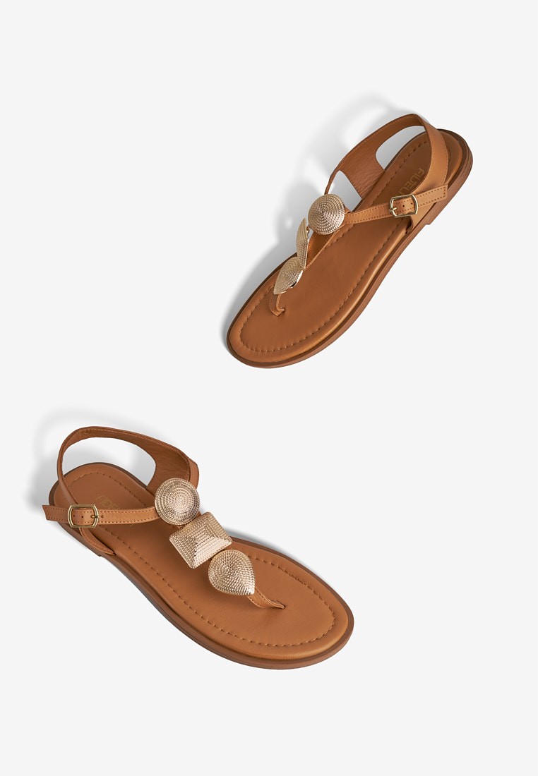 Босоніжки шкіряні жіночі