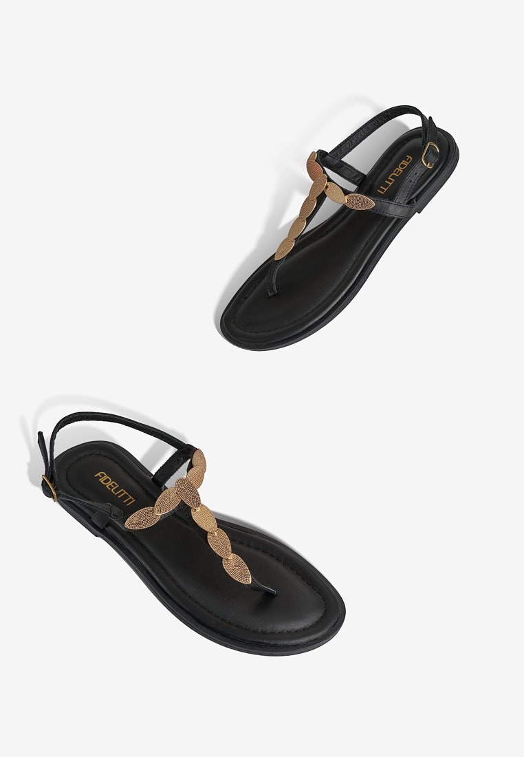 Босоніжки шкіряні жіночі