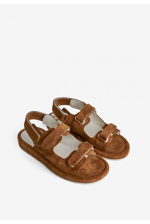 Босоніжки шкіряні жіночі Fidelitti