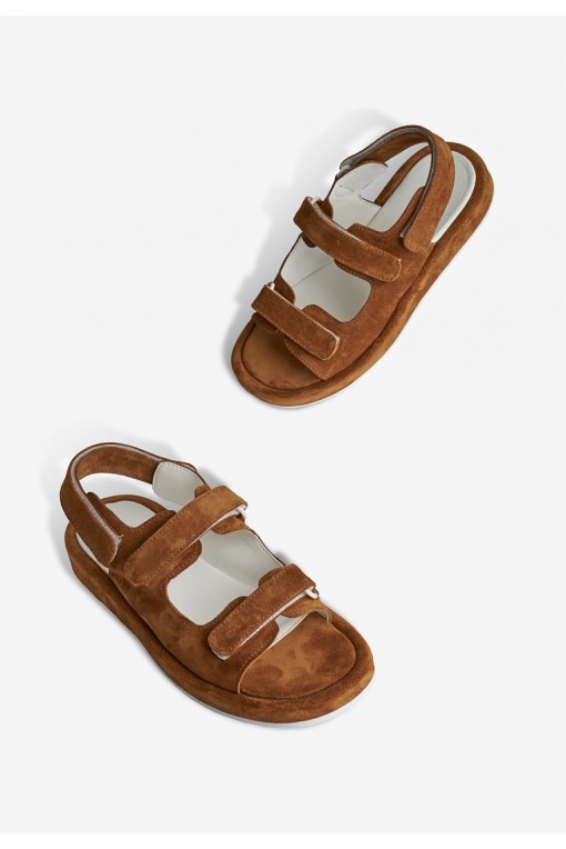 Босоніжки шкіряні жіночі Fidelitti