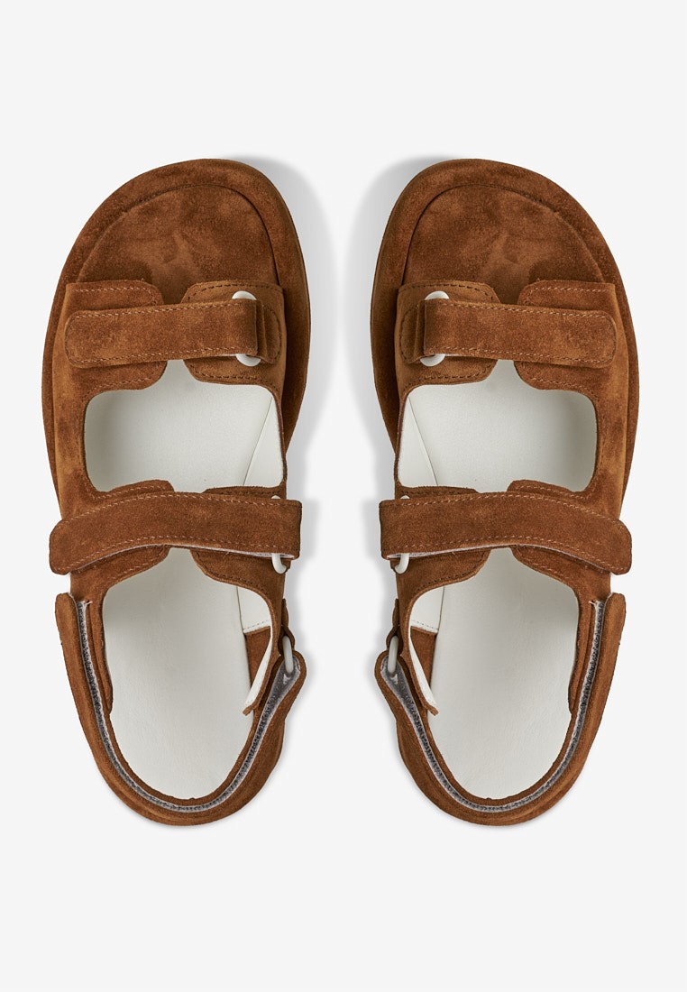 Босоніжки шкіряні жіночі