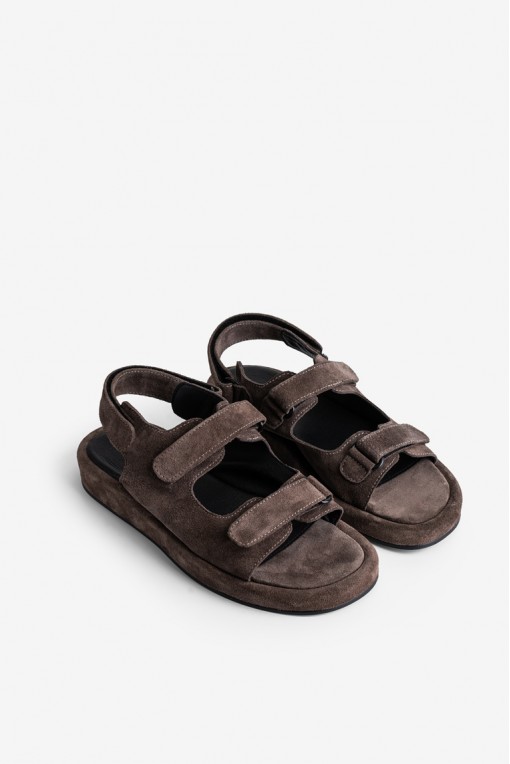 Босоніжки замшеві жіночі Fidelitti