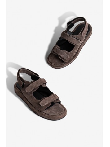 Босоніжки замшеві жіночі Fidelitti