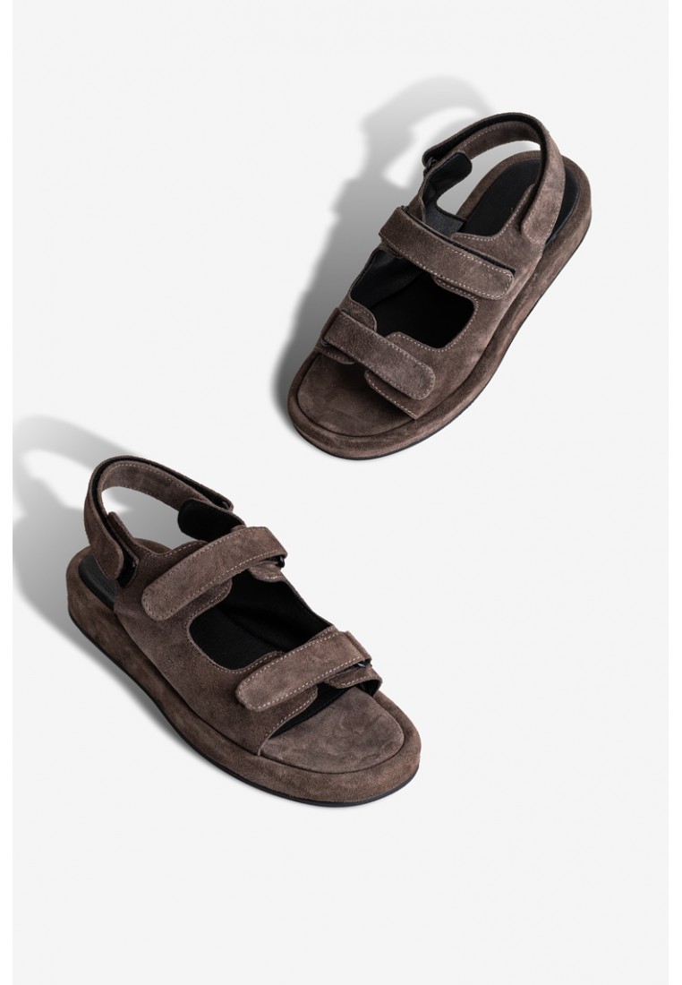 Босоніжки замшеві жіночі