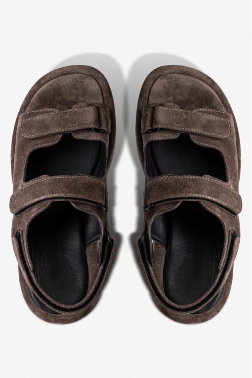 Босоніжки замшеві жіночі Fidelitti