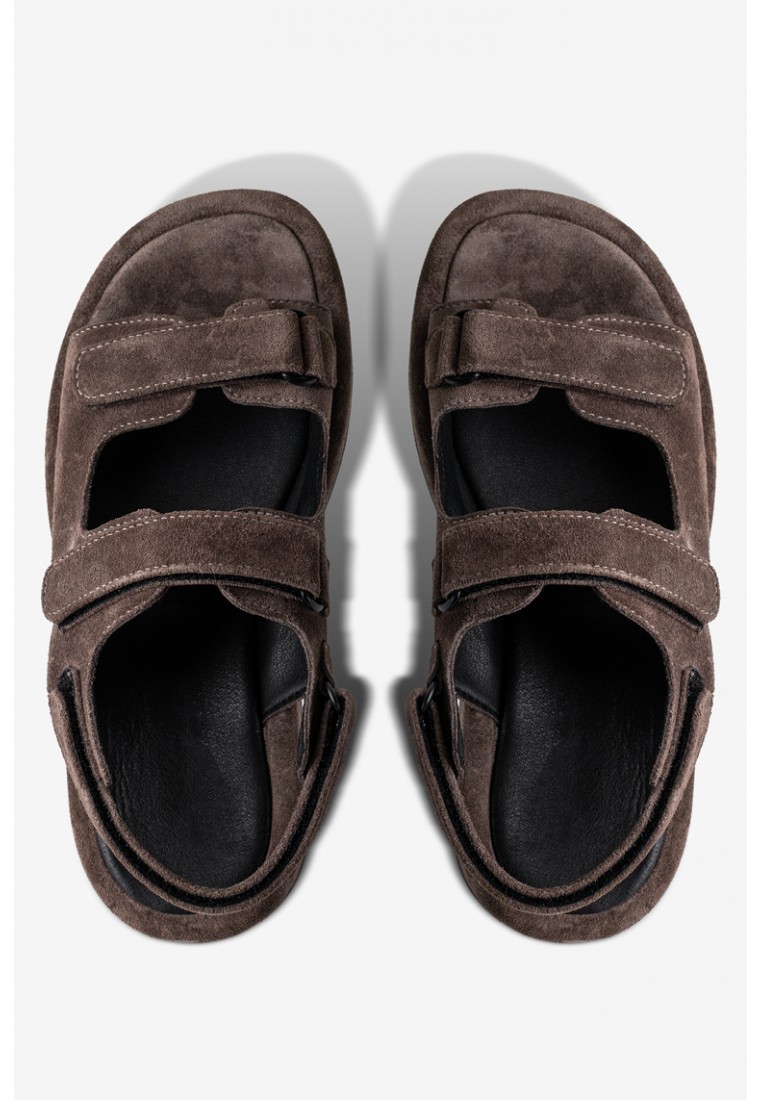 Босоніжки замшеві жіночі