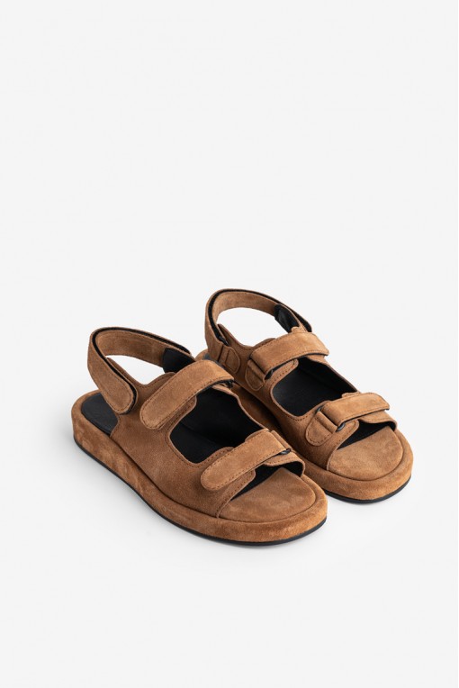 Босоніжки замшеві жіночі Fidelitti