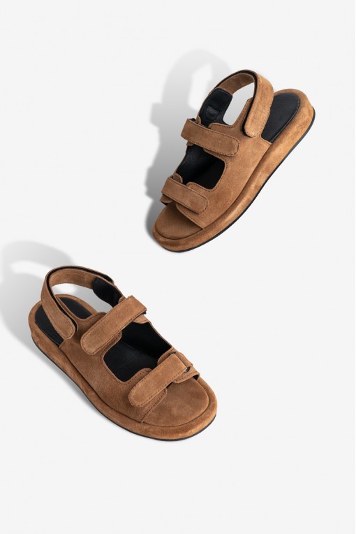 Босоніжки замшеві жіночі Fidelitti