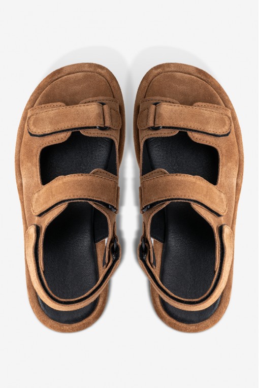 Босоніжки замшеві жіночі Fidelitti