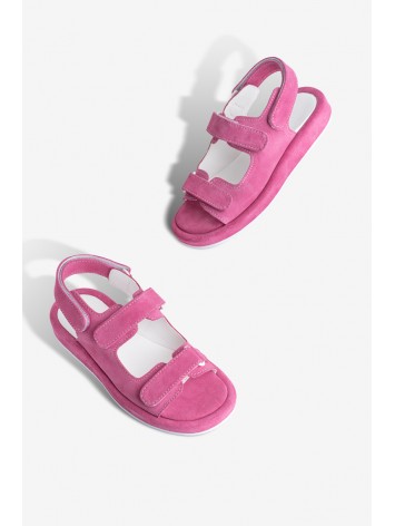 Босоніжки замшеві жіночі Fidelitti