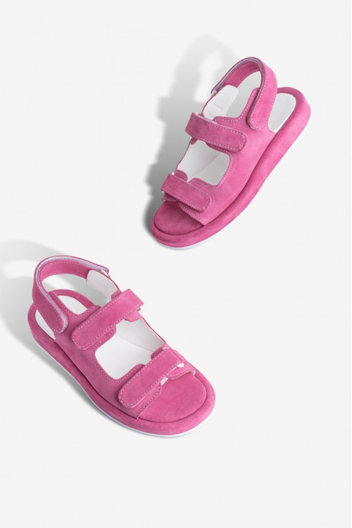 Босоніжки замшеві жіночі Fidelitti