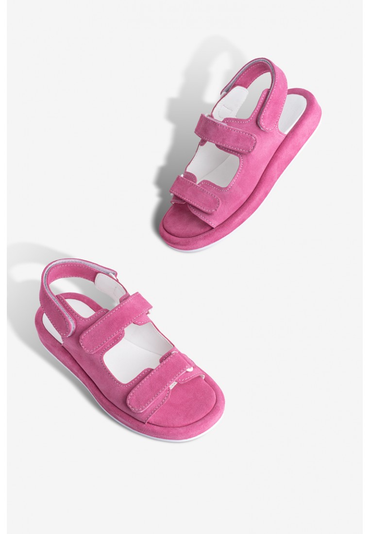 Босоніжки замшеві жіночі