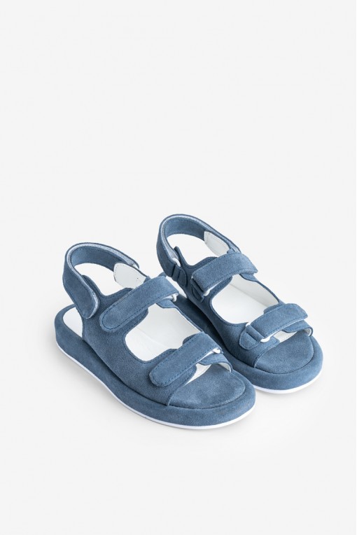 Босоніжки замшеві жіночі Fidelitti