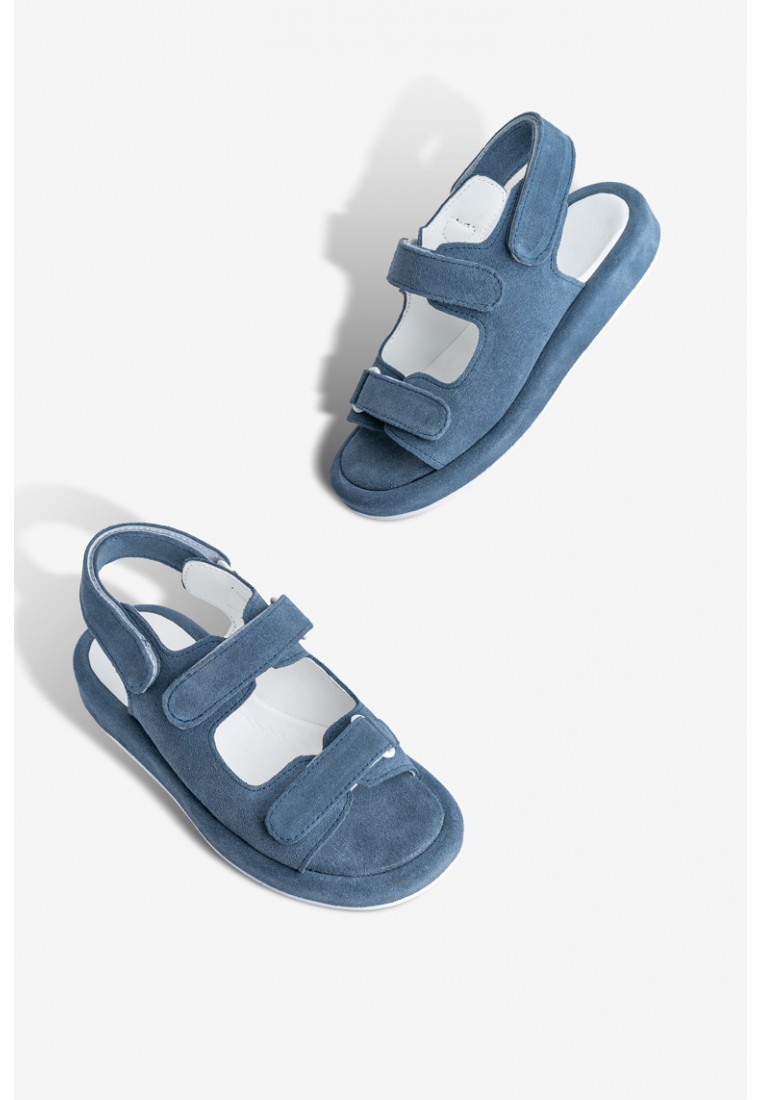 Босоніжки замшеві жіночі