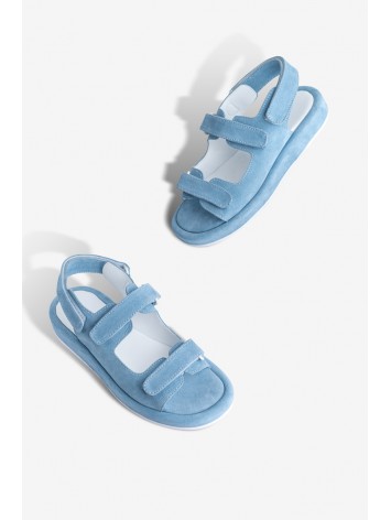 Босоніжки замшеві жіночі Fidelitti