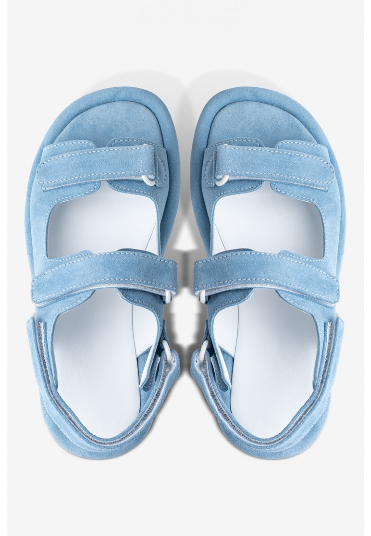 Босоніжки замшеві жіночі