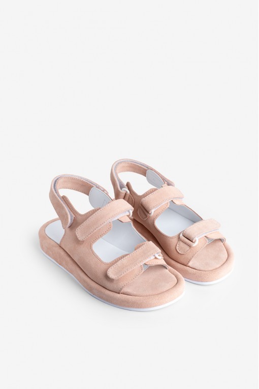 Босоніжки замшеві жіночі Fidelitti