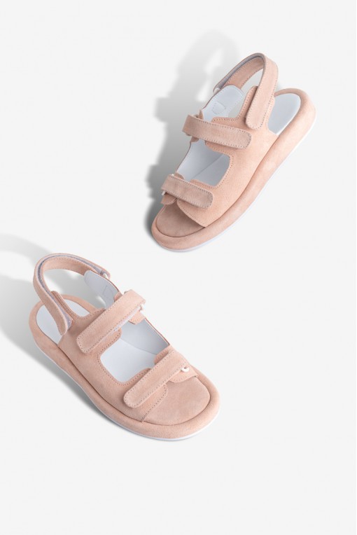 Босоніжки замшеві жіночі Fidelitti