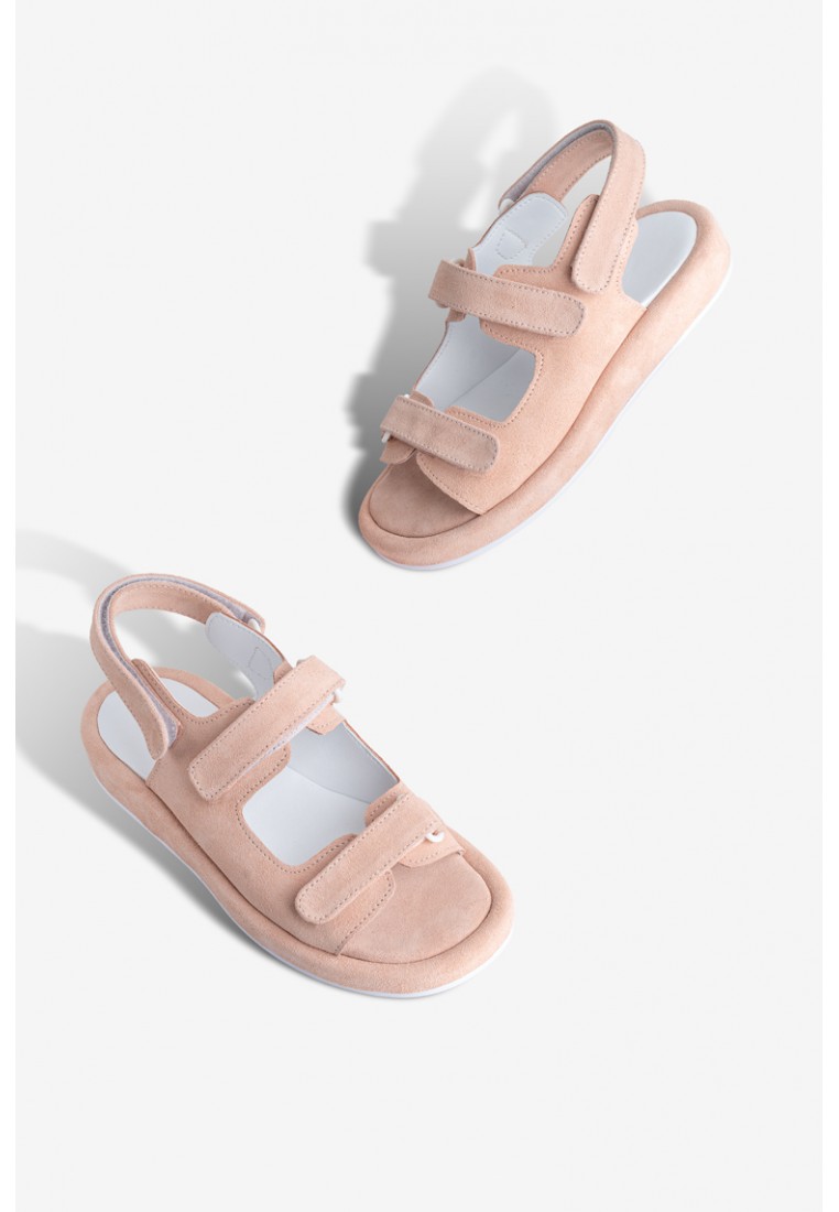 Босоніжки замшеві жіночі