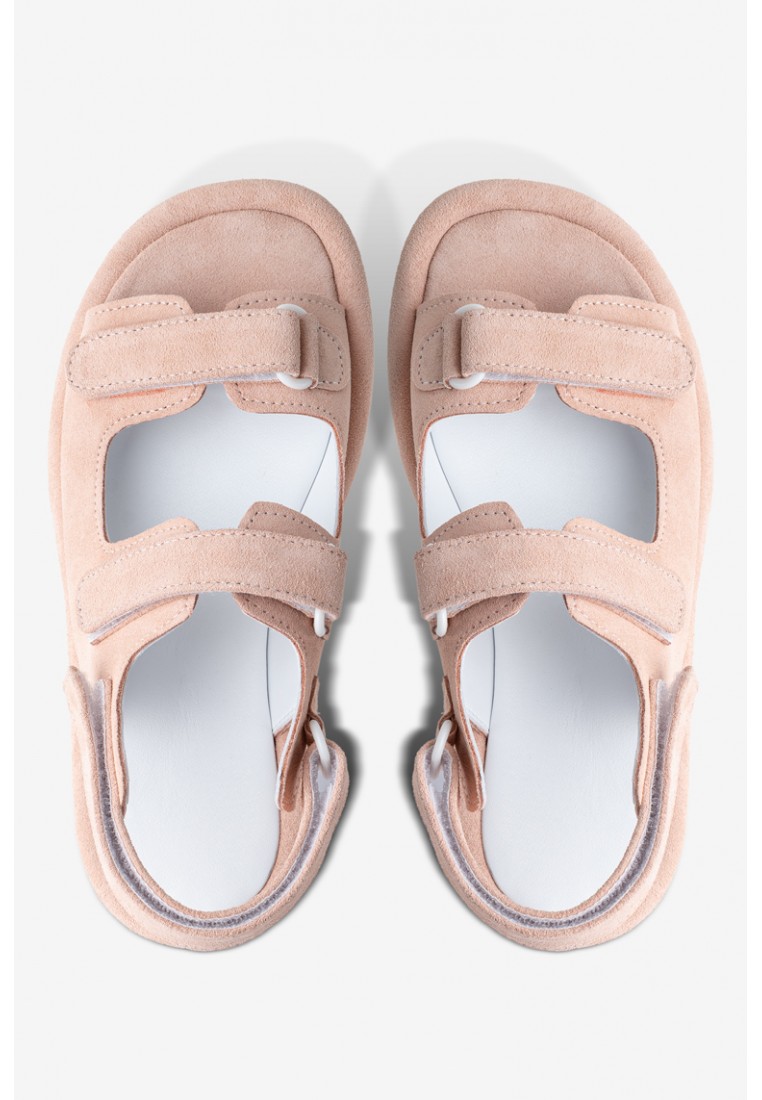 Босоніжки замшеві жіночі