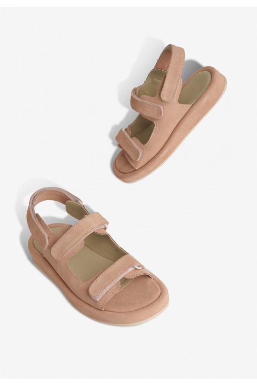 Босоніжки замшеві жіночі Fidelitti