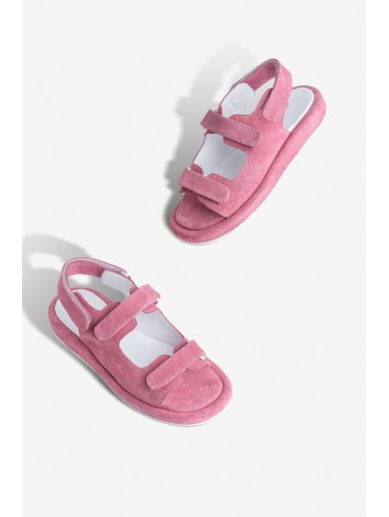 Босоніжки замшеві жіночі Fidelitti