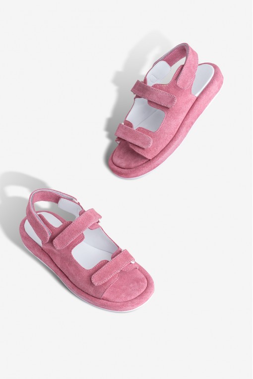 Босоніжки замшеві жіночі Fidelitti