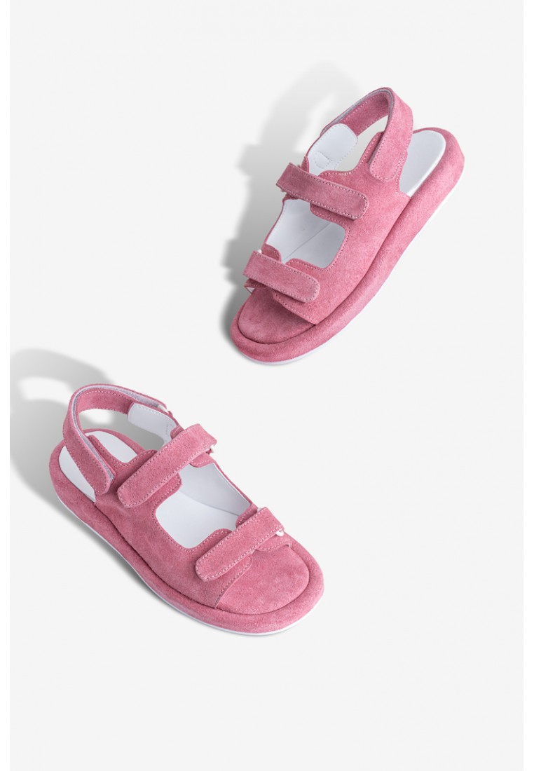 Босоніжки замшеві жіночі